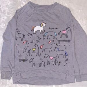 Jumping beans size 6x unicorn sweatshirt